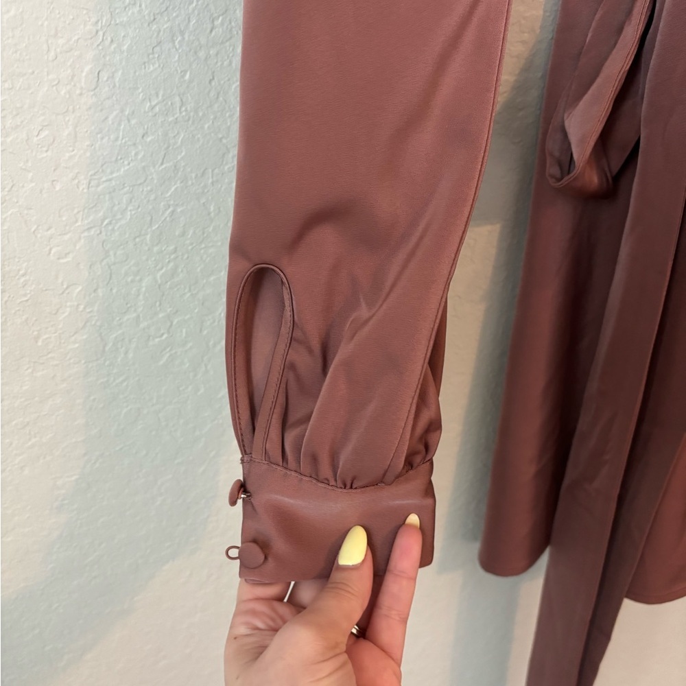 NBD Janet Mini Dress in Mauve - Picture 7 of 11